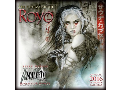 The Fantasy Art of Royo - Official 2016 Calendar