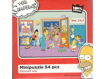 The Simpsons Minipuzzle: Škola