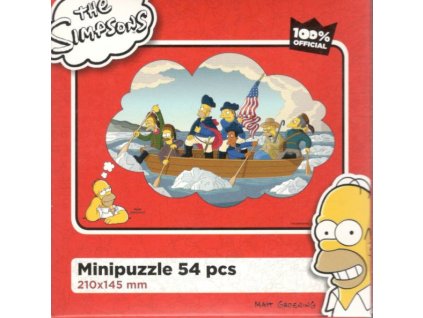 The Simpsons Minipuzzle: Ledový oceán
