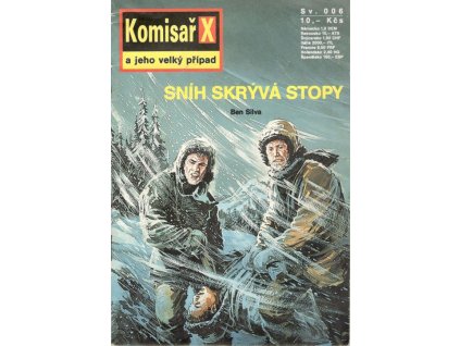 Komisař X 006 - Sníh skrývá stopy (A)