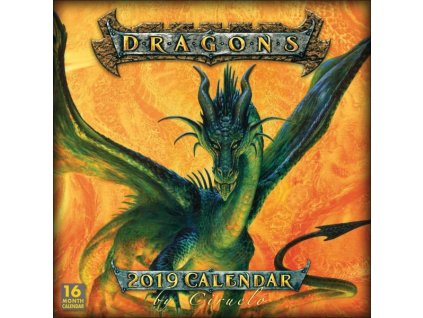 Dragons 2019 Calendar by Ciruelo