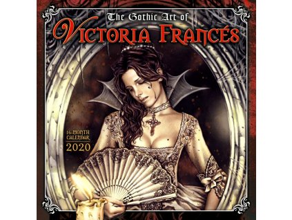 The Gothic Art of Victoria Francés 16 Month Calendar 2020