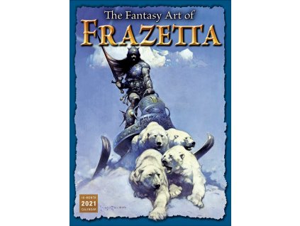 The Fantasy Art of Frazetta - 2021 Calendar