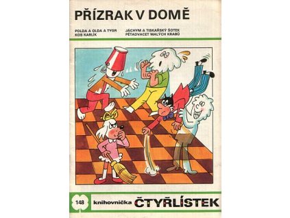 Čtyřlístek 148: Přízrak v domě (A)