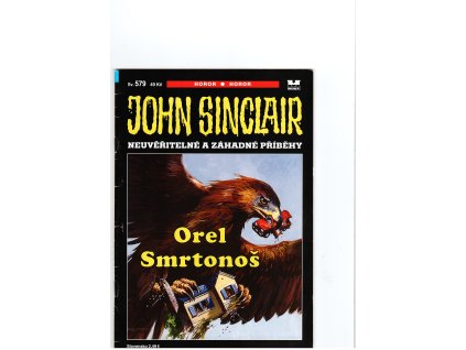 John Sinclair Horor 579 - Orel Smrtonoš (A)