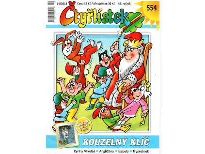 Čtyřlístek 554: Kouzelný klíč (A)