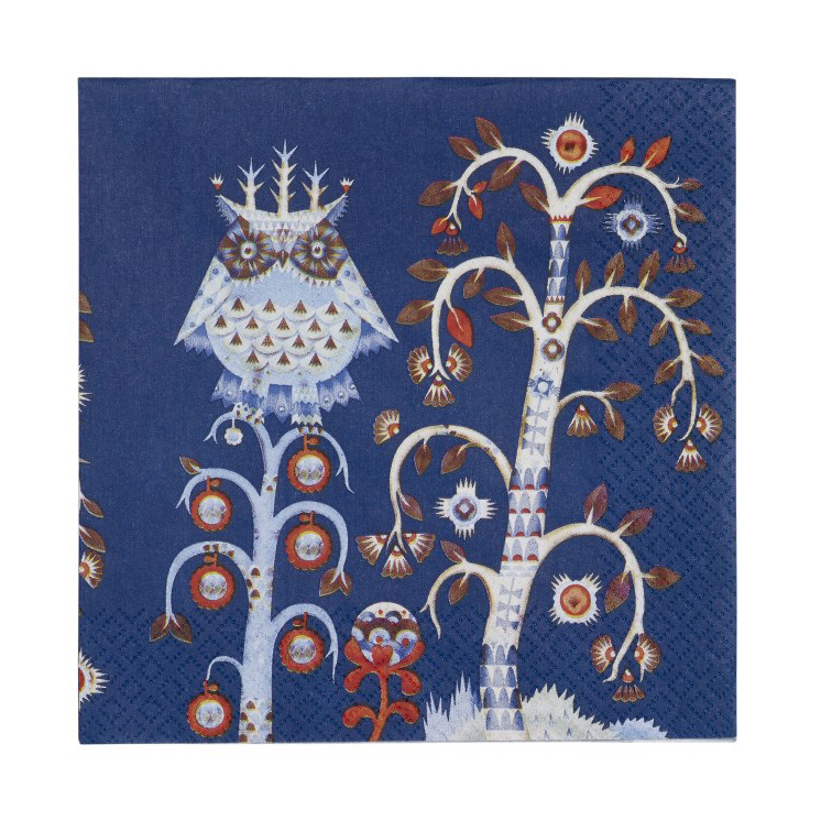 Taika_paper_napkin_33cm_blue