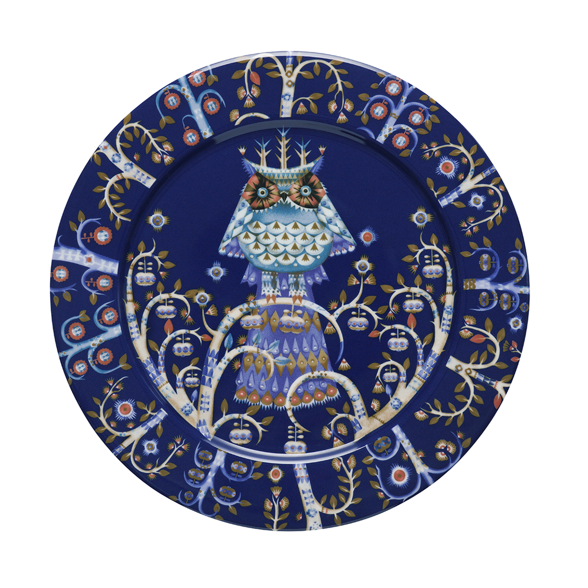 Taika_plate_27cm_blue