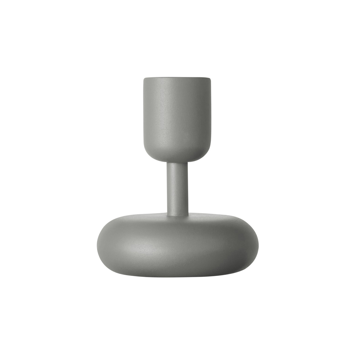 Nappula_candle_holder_107mm_grey