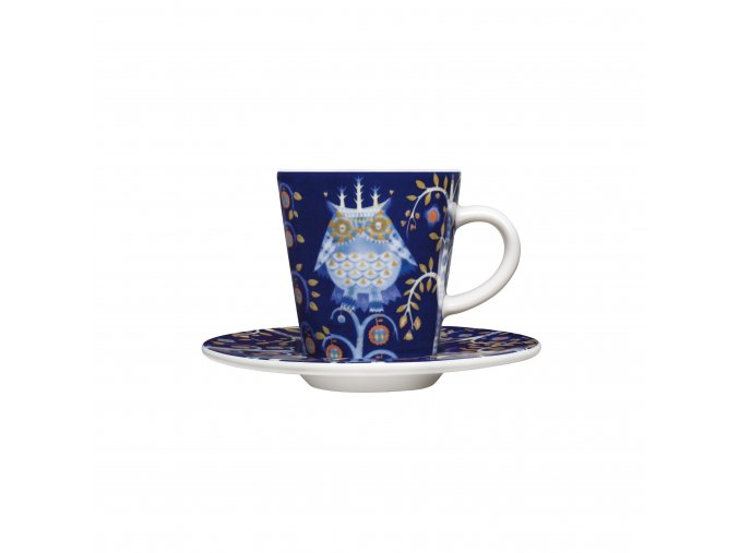 Šálek a podšálek espresso Taika Iittala modrá