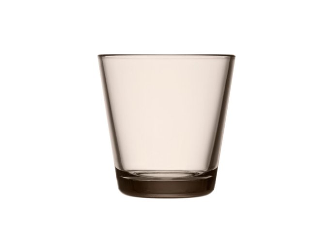 Sklenice Kartio iittala 0,21 l světle hnědá linen 2 ks