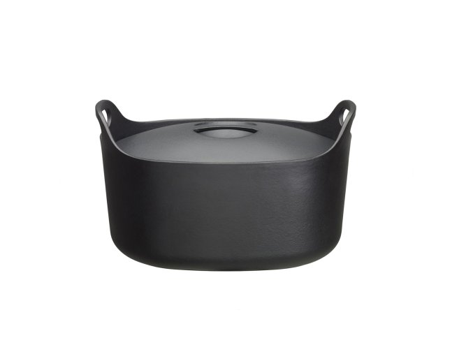 Litinový hrnec Sarpaneva Iittala s pokličkou, 4 l