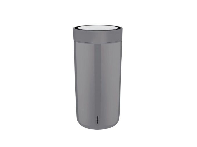 Hrnek to go I:cons Stelton 0,34 l šedý granite grey *