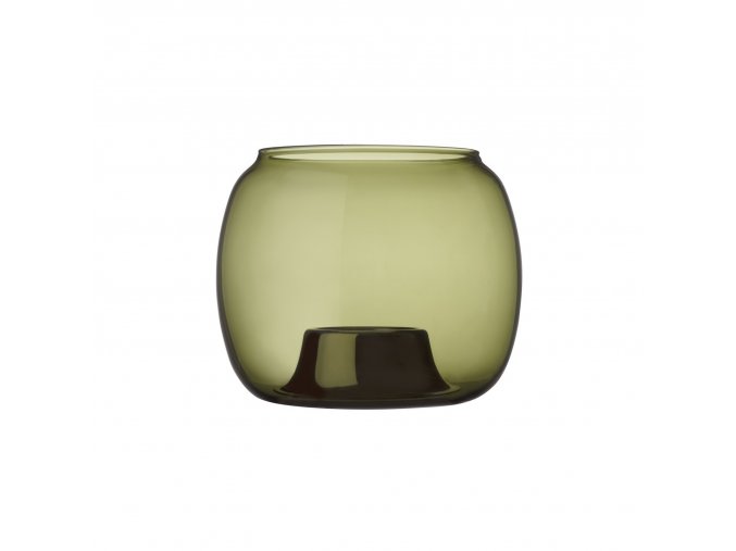 Kaasa tealightcandleholder 141x115mm moss green