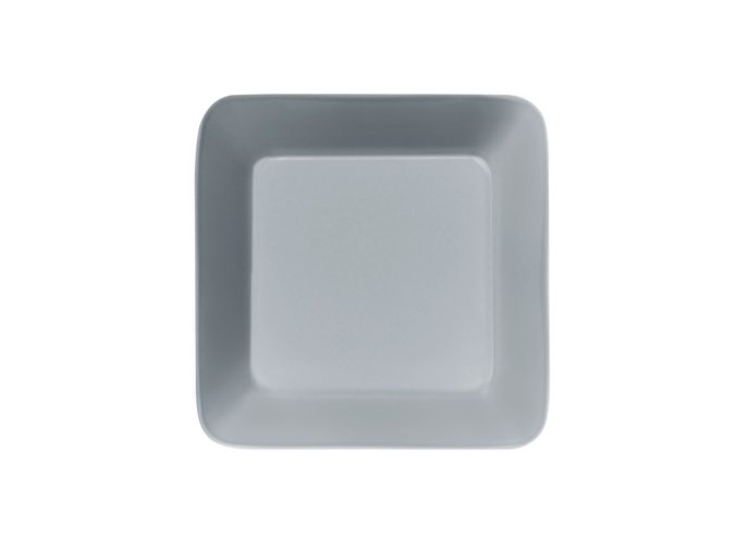 Teema plate 16x16cm pearl grey