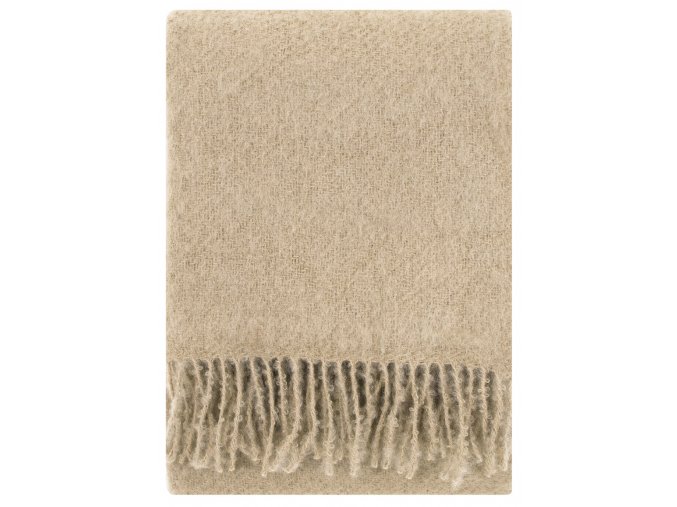 saaga uni blanket beige