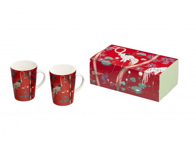 Hrnek Taika iittala 0,4 l výroční kolekce set 2 ks červený