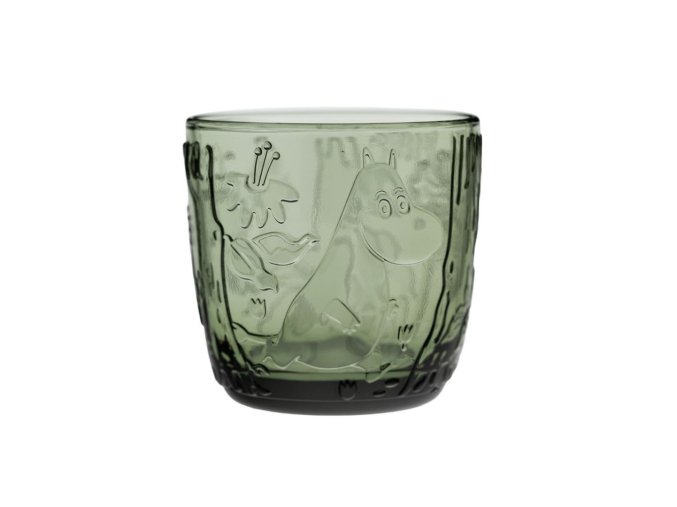1070868 Moomin tumbler 28cl pine green 2pc 1