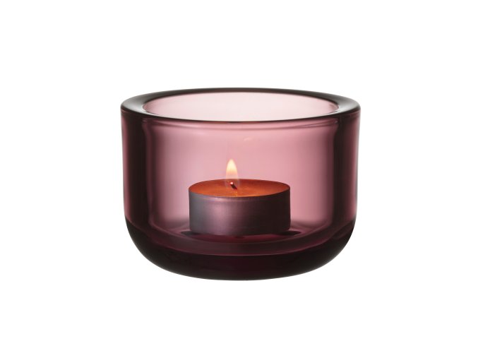 Valkea teal. candleholder 60mm calluna