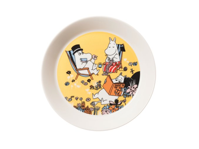 1076289 Moomin talíř 19cm Family Time1