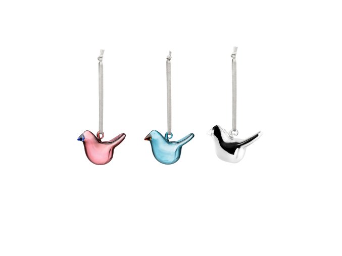 Iittala mini glass birds mix 2025 3set