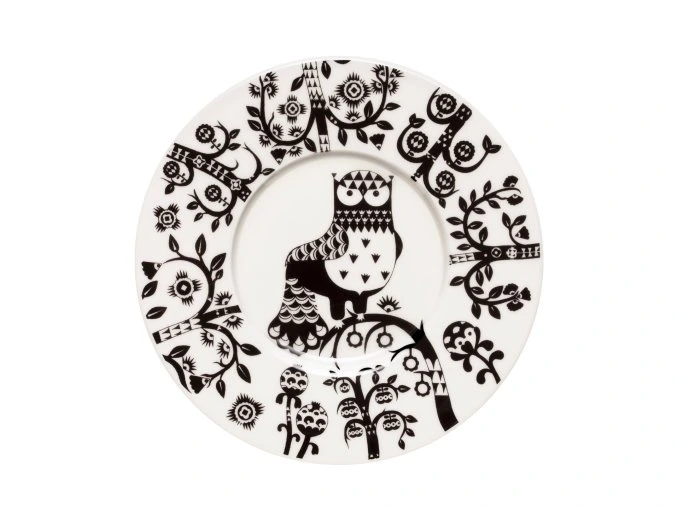 Taika saucer 16cm black