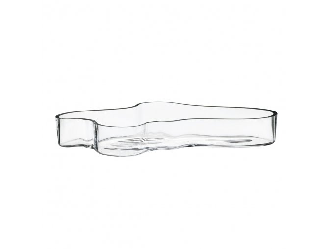 Miska Alvar Aalto iittala 5x38 cm velká čirá