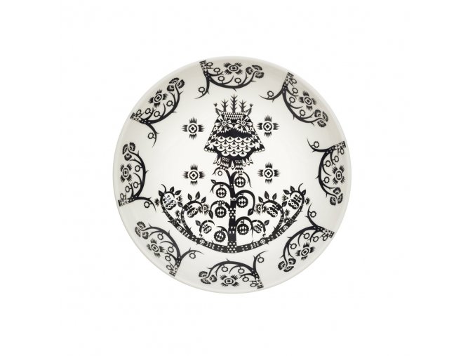 Talíř hluboký vzorovaný Taika Iittala 200mm černá