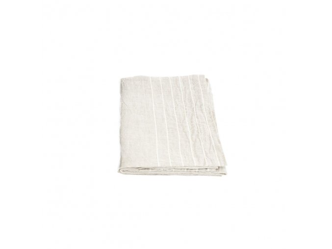 Utěrka / malý ručník KASTE Lapuan Kankurit 48x70 cm béžovo-bílá