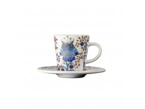 Šálek a podšálek espresso Taika Iittala bílá