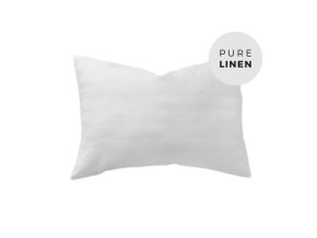 pure white pillowcase
