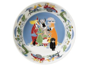 1020109 Moomin serving bowl 28cm Friendship 2