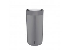 Hrnek to go I:cons Stelton 0,34 l šedý granite grey *