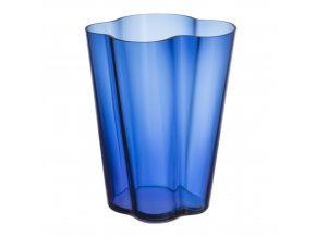 Váza Alvar Aalto iittala 27 cm modrá ultramarine