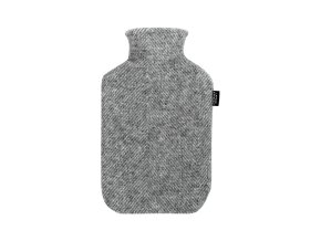 arvo hot water bottle melange grey