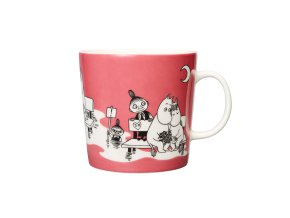 1064305 Moomin mug 0,4L Rose 1