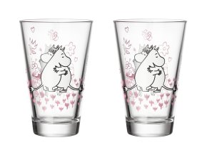 1083244 Moomin tumbler Love 30cl 2pc A