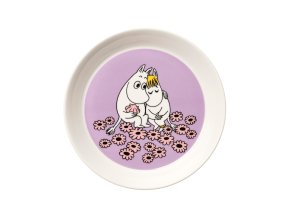 1082636 Moomin plate 19cm Sweethearts