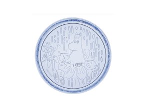 1079513 Moomin plate 155mm aqua blue