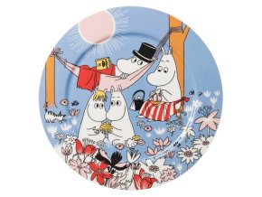 1082661 Moomin serving plate 30cm Family Time