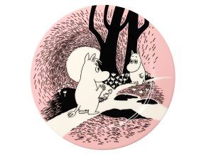 1082611 Moomin serving plate 30cm Love 30