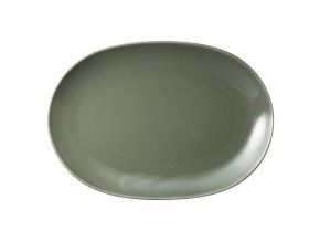 1083892 24h oval plate 22x32 evergreen
