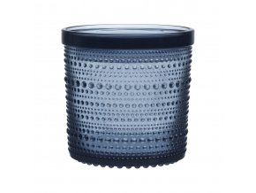 Dóza Kastehelmi iittala velká šedomodrá