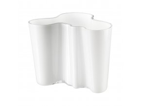 Váza Alvar Aalto iittala 16 cm bílá