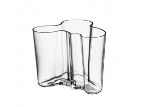 Váza Alvar Aalto iittala 12 cm čirá