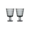 Sklenička na noze Kastehelmi iittala 0,26 l šedá 2 ks