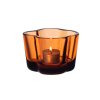 Svícen Alvar Aalto iittala 6 cm oranžový