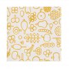 Papírové ubrousky frutta OTC 33x33cm žluté