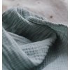 Bavlněná deka pro miminko MUŠELÍN ooh noo zelená