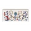 Taika plate rectangle 12x24cm white
